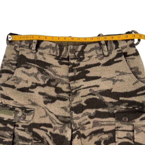 Vintage Columbia Men's Gallatin Range Hunting Pant Beige Camo Size 40x32 - Picture 9 of 11